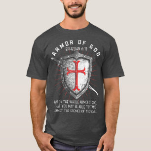 Armor Of God Ephesians 617 Bible Verse T Christian T-Shirt