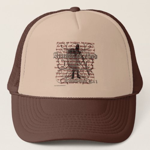 Armor of God Ephesians 610_18 Christian Soldier Trucker Hat