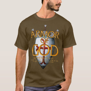 Armor Of God Ephesians Bible Verse Religious T-Shirt