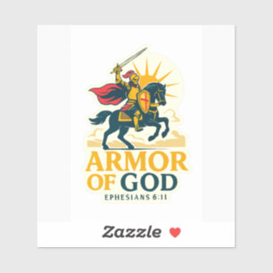 Armor of God – FaithFuel Sticker with Ephesians 6: