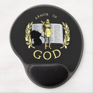 ARMOR OF GOD GEL MOUSE PAD