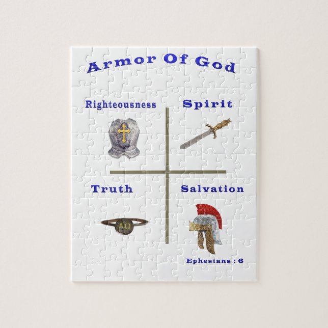 Armor of God Jigsaw Puzzle (Vertical)