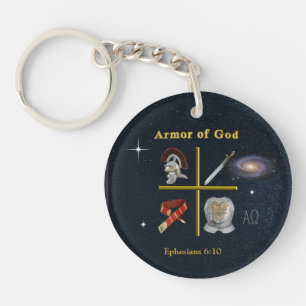 Armor of God Keychain