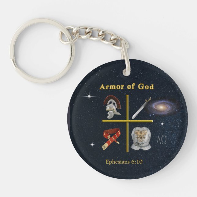 Armor of God Keychain (Front)