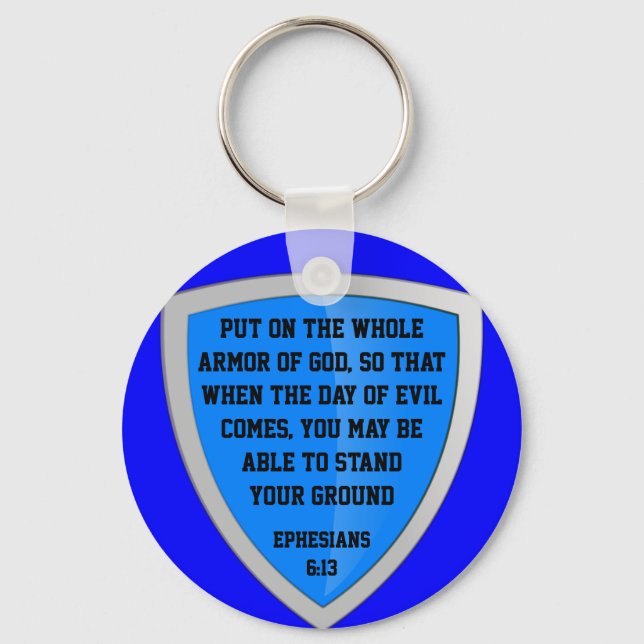 armor of God keychain (Front)