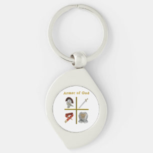 Armor of God Keychain