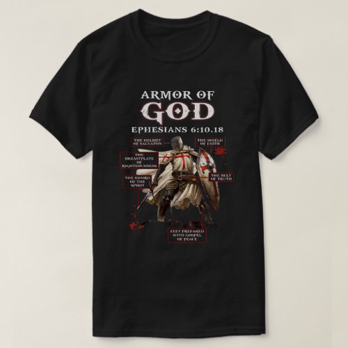 Armor Of God Knight Templar For Men T_Shirt