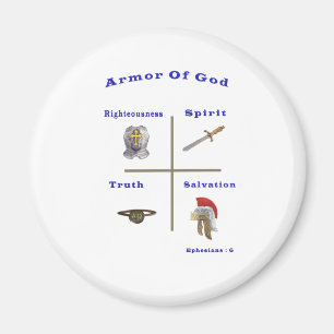 Armor OF God Magnet