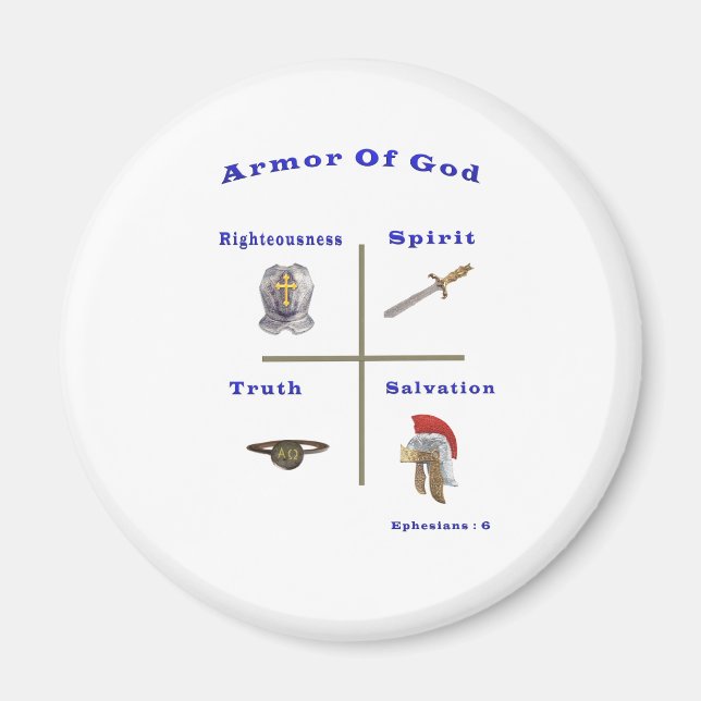 Armor OF God Magnet (Front)