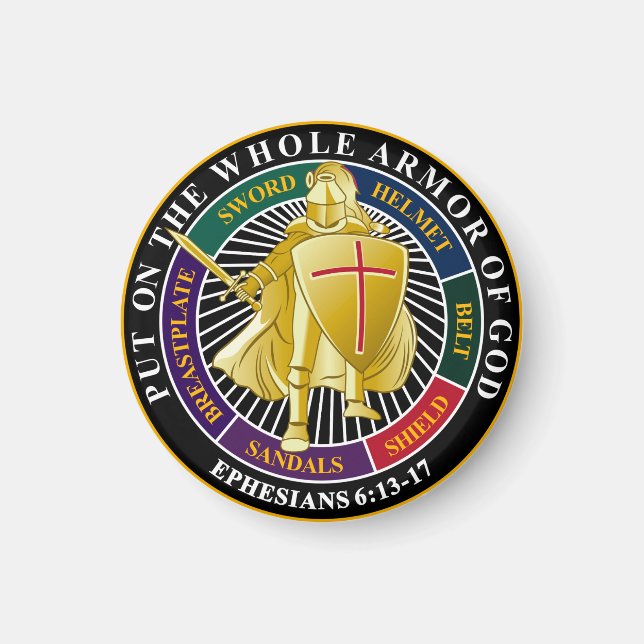 Armor of God Magnet (Front)