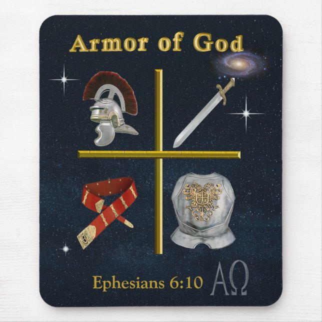 Armor of God Mouse Pad (Front)