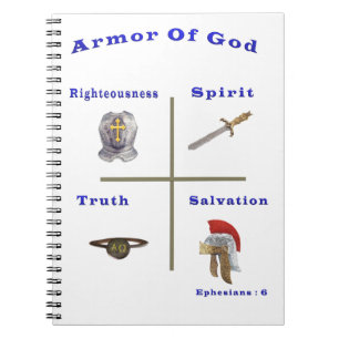 Armor of God Notebook