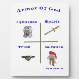 Armor of God Plaque