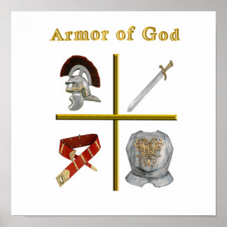 Armor Of God Posters | Zazzle