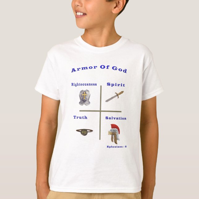 Armor of God products T-Shirt (Front)