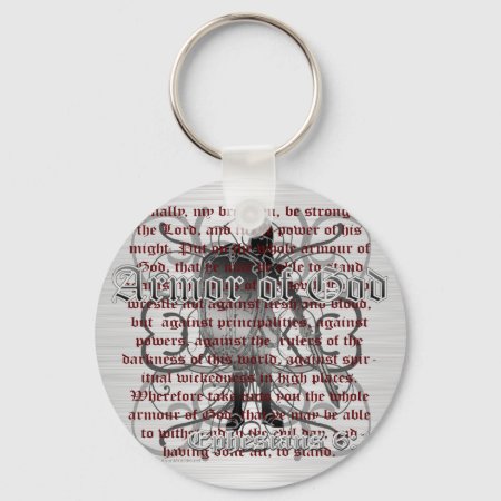 Armor Of God Soldier Keychain