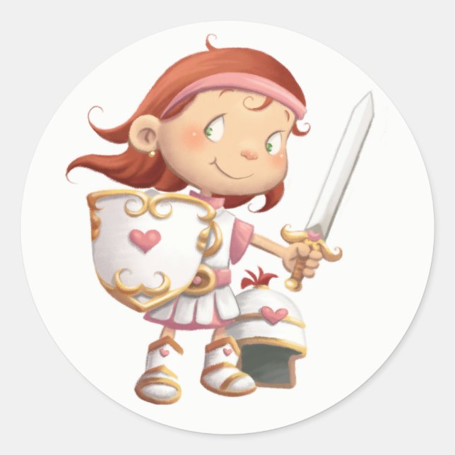 Armor of God stickers - Girl (Front)