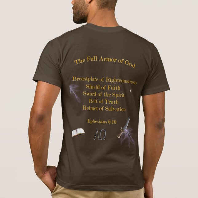 Armor of God T-Shirt (Back)