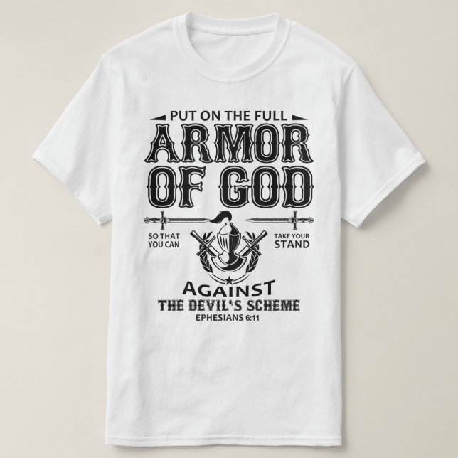 armor of god T-Shirt (Design Front)