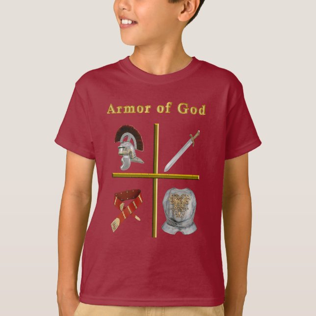 Armor of God t-shirts (Front)