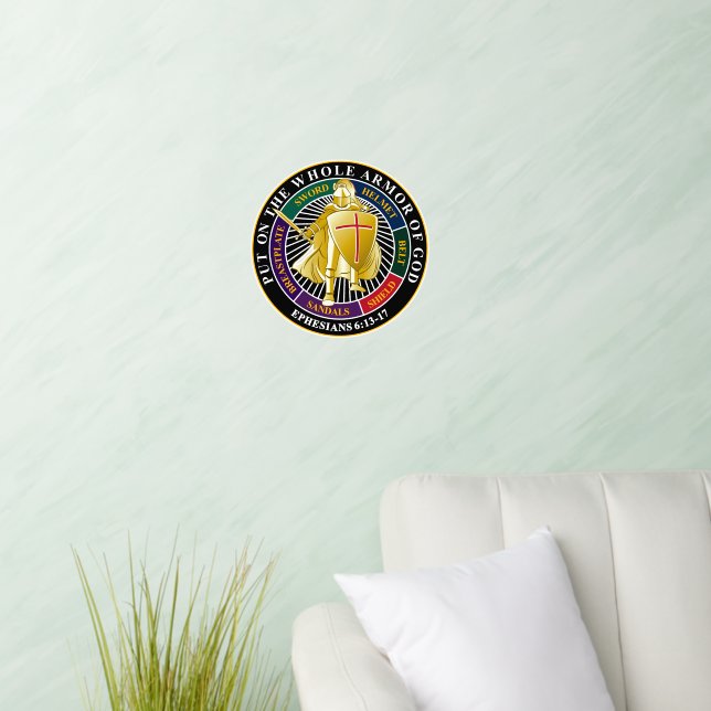 Armor Of God Wall Decal (Living Room)