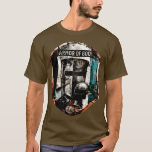 Armor of God WW2 Style Christian Emblem T-Shirt