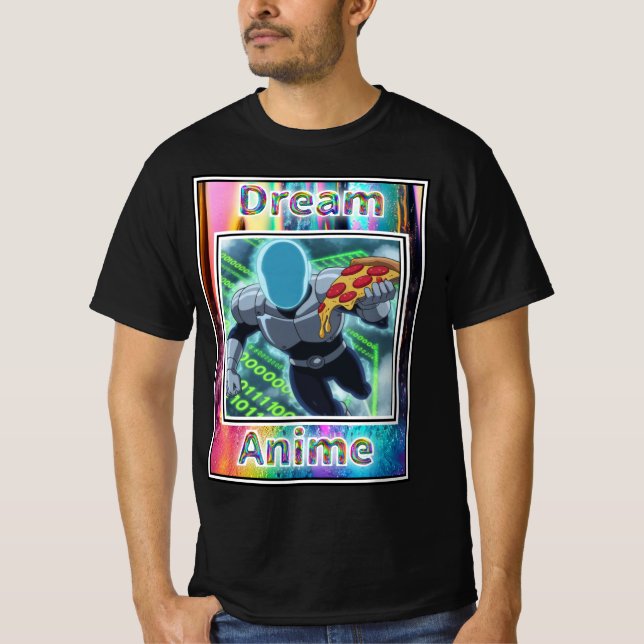 Armor On Dream Anime T-Shirt (Front)