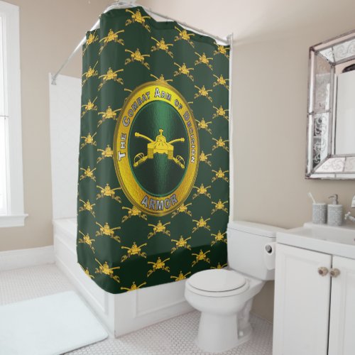 Armor  shower curtain