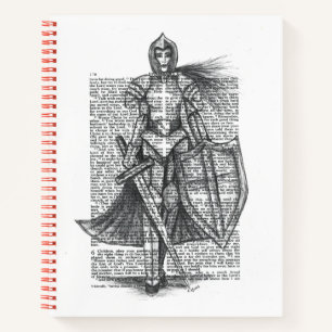 Armor Up College Line Notebook