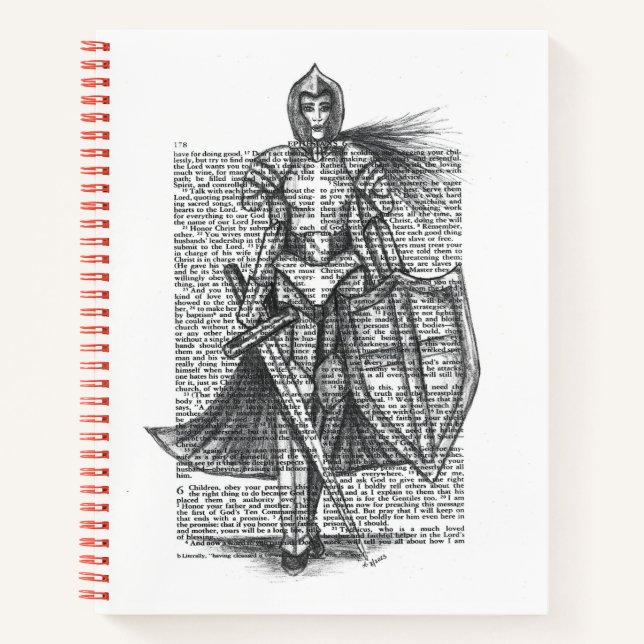 Armor Up College Line Notebook (Front)