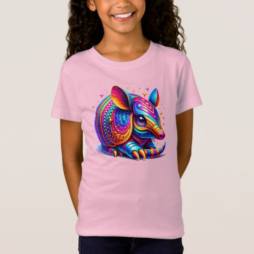 Armored Awesome The Rainbow Armadillos Here T_Shirt