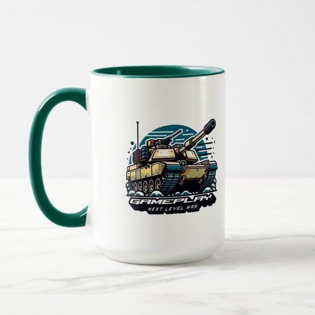Armored Battles: Next Level Gaming Mug (Left)