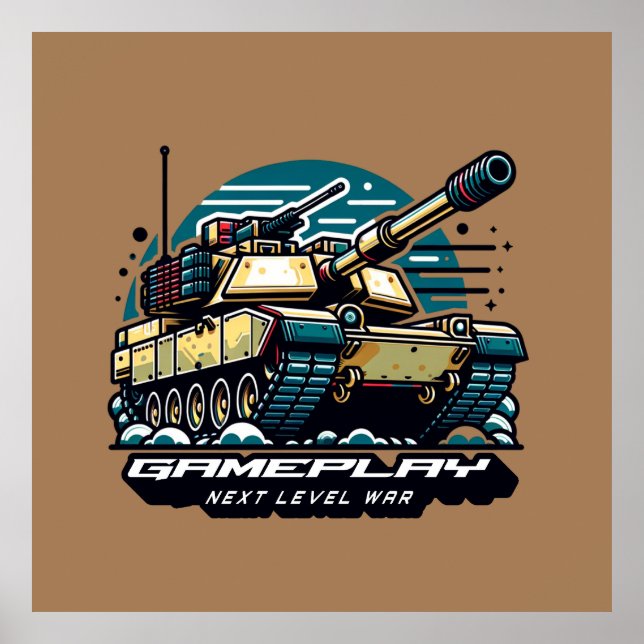 Armored Battles: Next Level Gaming Poster (Front)