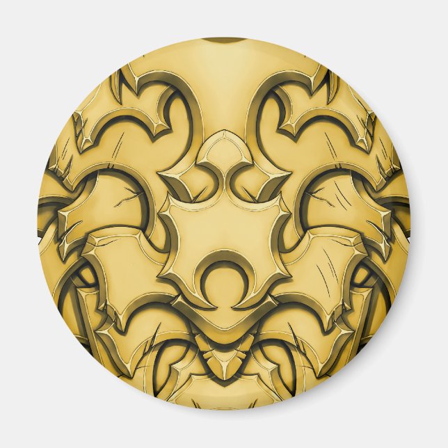 Armored (Brass) Magnet (Front)