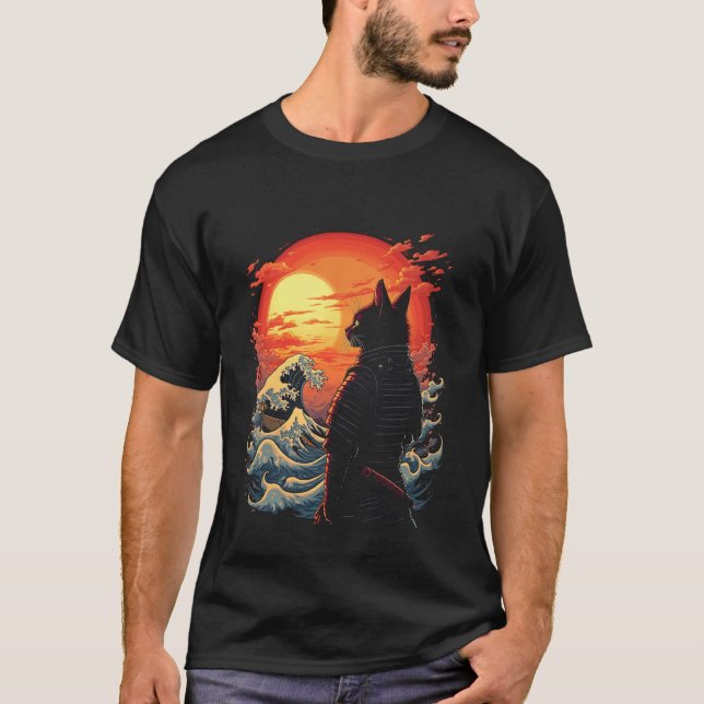 Armored Cat T-Shirt (Front)