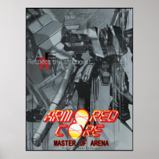 Armored Core Master of the Arena artwork Poster