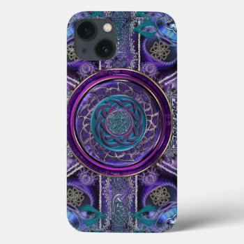Armored Fractal Tapestry Celtic Knot Ipad Air Case by CelticRevival at Zazzle