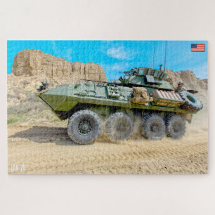 ARMORED PERSONNEL CARRIER – LAV-25 (20x30 inch) Jigsaw Puzzle
