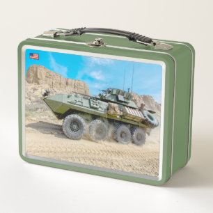 ARMORED PERSONNEL CARRIER – LAV-25 METAL LUNCH BOX