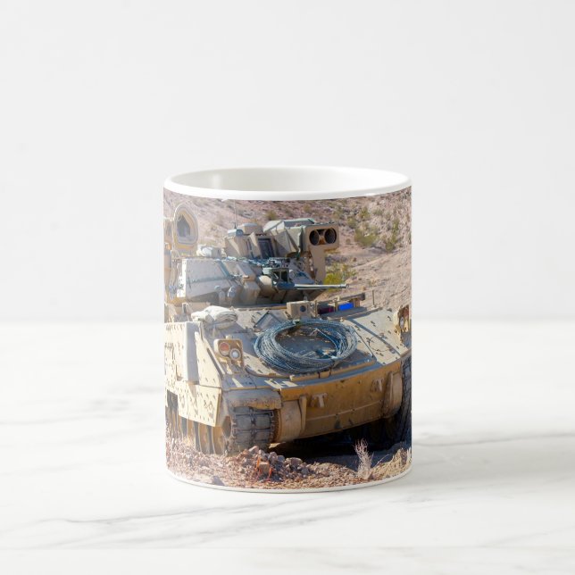 ARMORED PERSONNEL CARRIER - M2 Bradley Coffee Mug (Center)