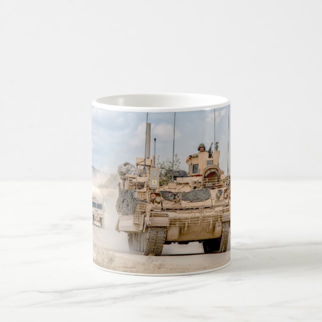 ARMORED PERSONNEL CARRIER - M2 Bradley Coffee Mug (Center)