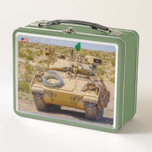 ARMORED PERSONNEL CARRIER - M2 Bradley Metal Lunch Box