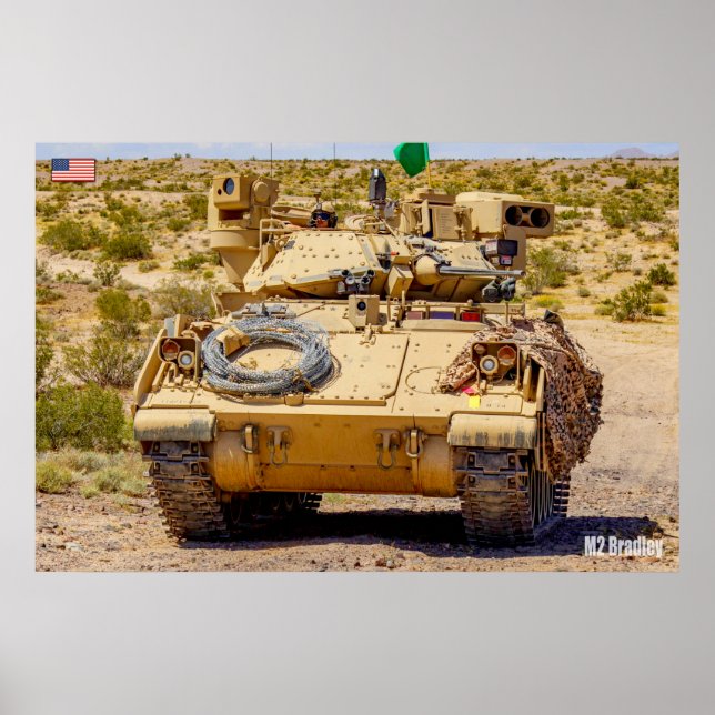 ARMORED PERSONNEL CARRIER - M2 Bradley Poster (Front)