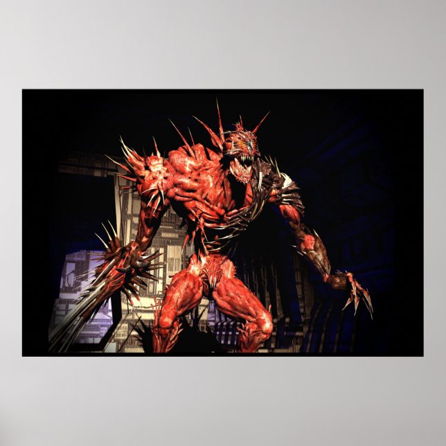 Armored roudou red poster (Front)