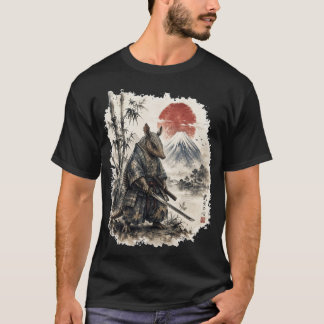 Armored Samurai Amadillo T-Shirt