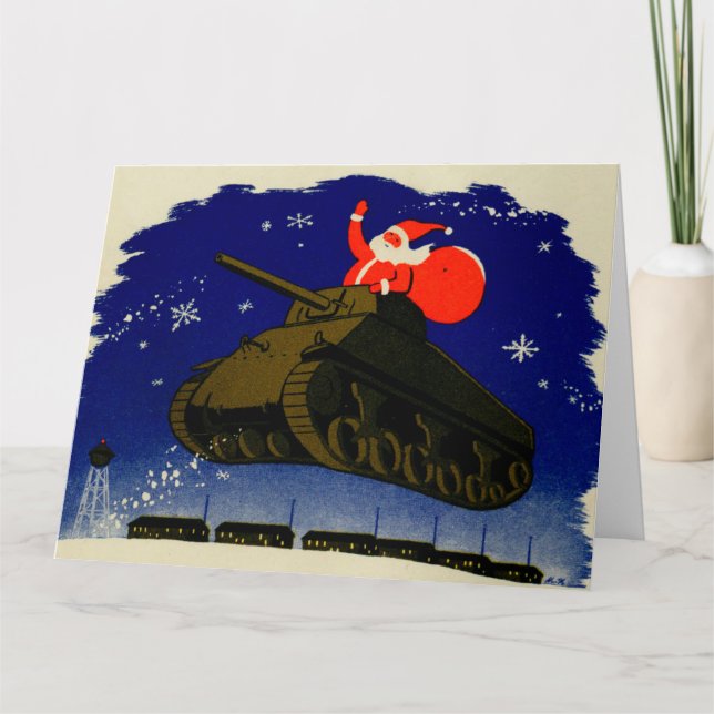 Armored Santa Card (Front)