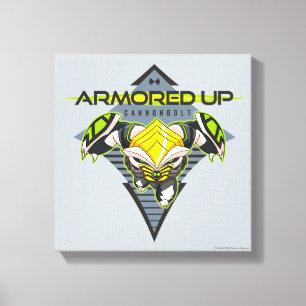 Armored Up - Omni-Kix Cannonbolt Canvas Print