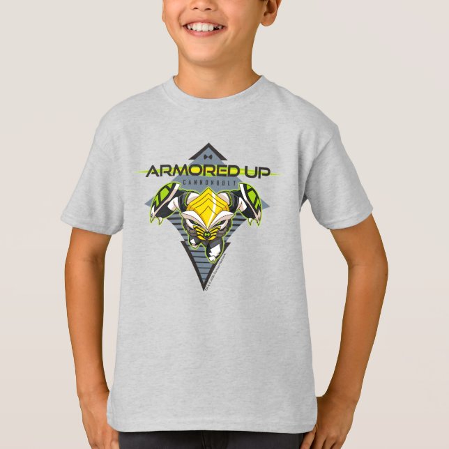 Armored Up - Omni-Kix Cannonbolt T-Shirt (Front)