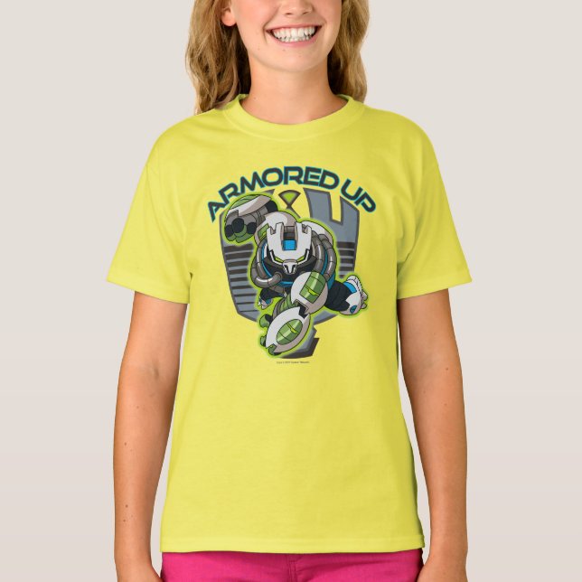 Armored Up - Omni-Kix Slapback T-Shirt (Front)