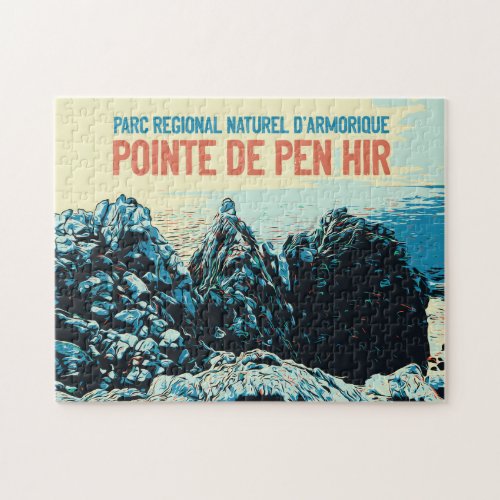 Armorique Natural park Pointe de Pen Hir France Jigsaw Puzzle